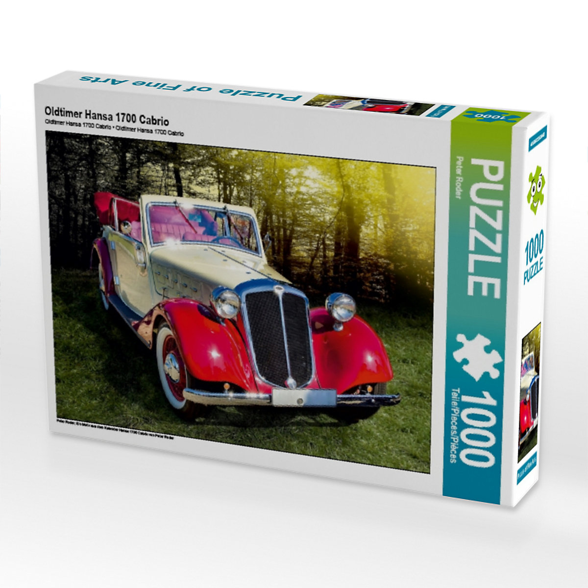 CALVENDO® Puzzle CALVENDO Puzzle Oldtimer Hansa 1700 Cabrio 1000 Teile Foto-Puzzle für glückliche Stunden CALVENDO® Puzzle CALVENDO Puzzle Oldtimer Hansa 1700 Cabrio 1000 Teile Foto-Puzzle für glückliche Stunden
