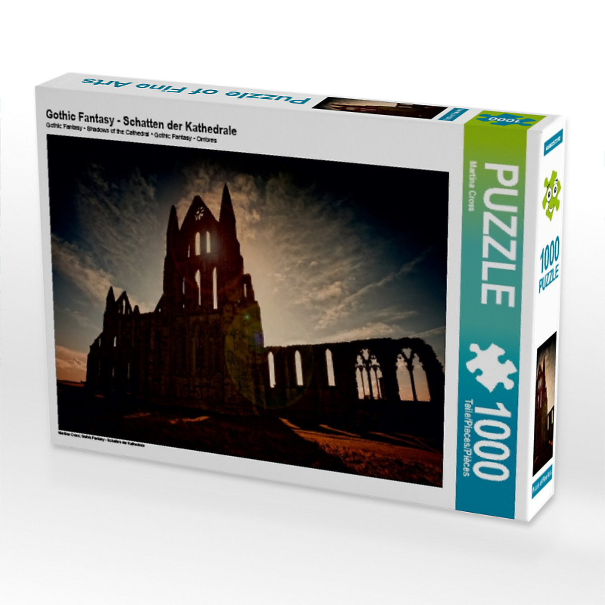 CALVENDO® Puzzle CALVENDO Puzzle Gothic Fantasy Schatten der Kathedrale 1000 Teile Foto-Puzzle für glückliche Stunden