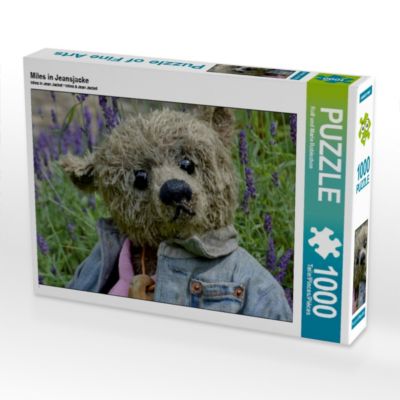 CALVENDO® Puzzle CALVENDO Puzzle Miles in Jeansjacke 1000 Teile Foto-Puzzle für glückliche Stunden