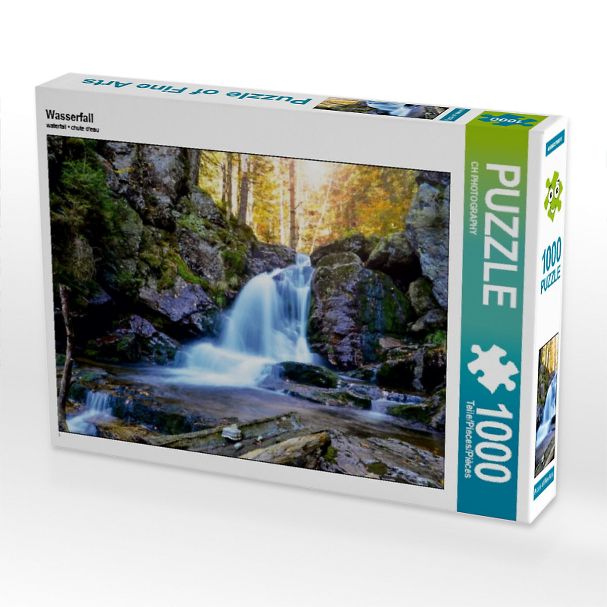 CALVENDO® Puzzle CALVENDO Puzzle Wasserfall 1000 Teile Foto-Puzzle für glückliche Stunden