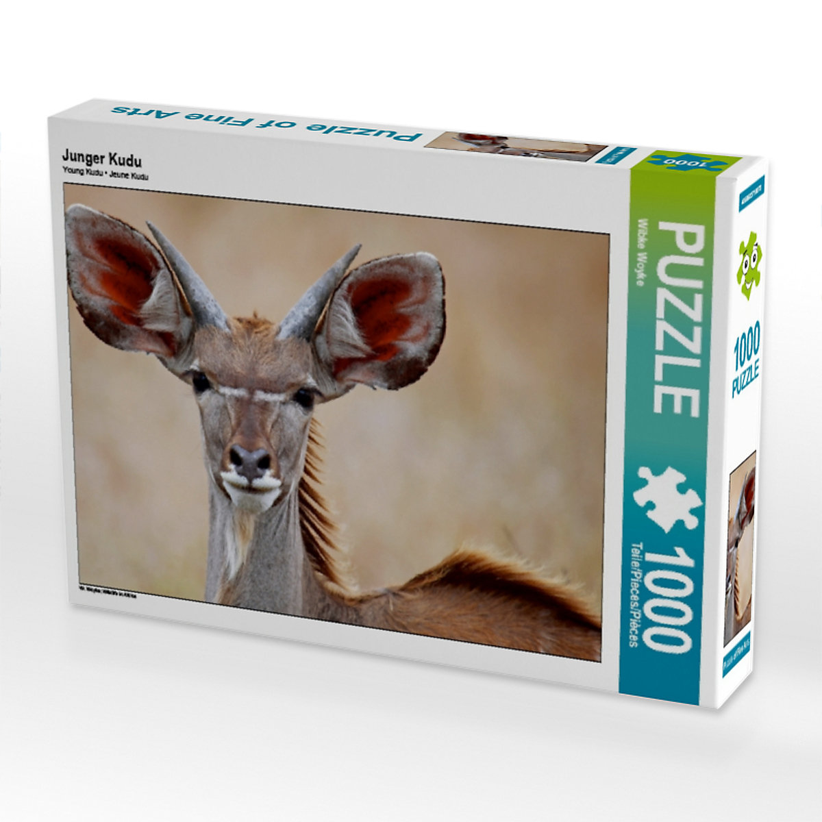 CALVENDO® Puzzle CALVENDO Puzzle Junger Kudu 1000 Teile Foto-Puzzle für glückliche Stunden