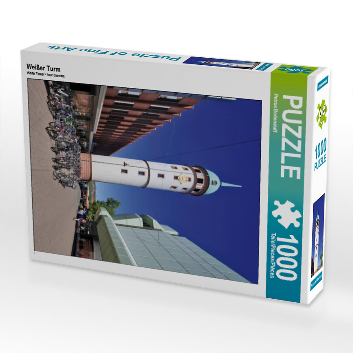 CALVENDO® Puzzle CALVENDO Puzzle Weißer Turm 1000 Teile Foto-Puzzle für glückliche Stunden