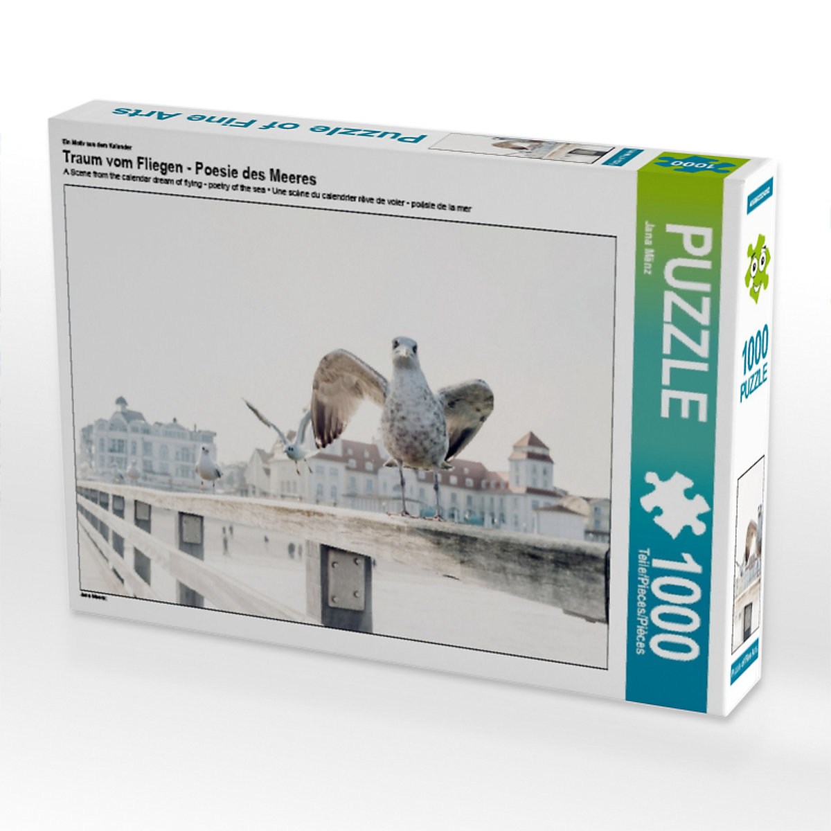 CALVENDO® Puzzle CALVENDO Puzzle Traum vom Fliegen Poesie des Meeres 1000 Teile Foto-Puzzle für glückliche Stunden