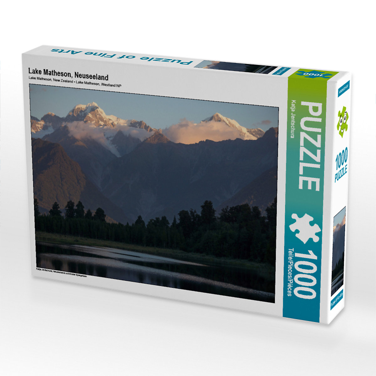CALVENDO® Puzzle CALVENDO Puzzle Lake Matheson Neuseeland 1000 Teile Foto-Puzzle für glückliche Stunden