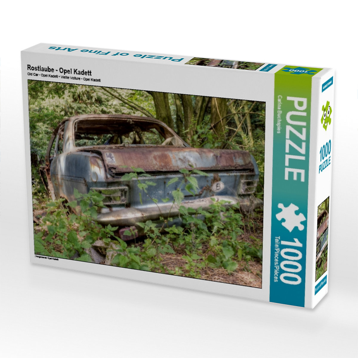 CALVENDO® Puzzle CALVENDO Puzzle Rostlaube Opel Kadett 1000 Teile Foto-Puzzle für glückliche Stunden