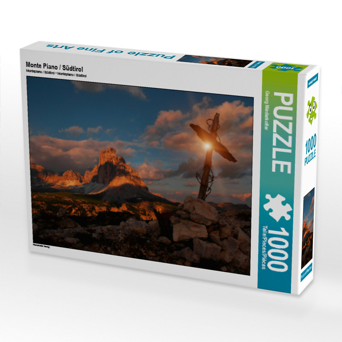 CALVENDO® Puzzle CALVENDO Puzzle Monte Piano / Südtirol 1000 Teile Foto-Puzzle für glückliche Stunden