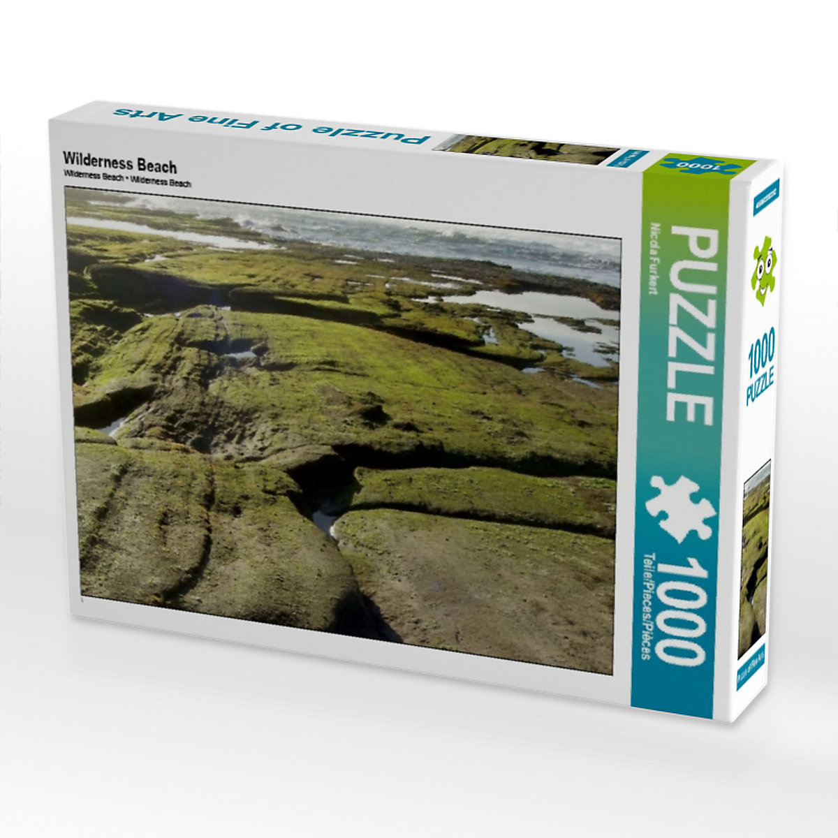 CALVENDO® Puzzle CALVENDO Puzzle Wilderness Beach 1000 Teile Foto-Puzzle für glückliche Stunden