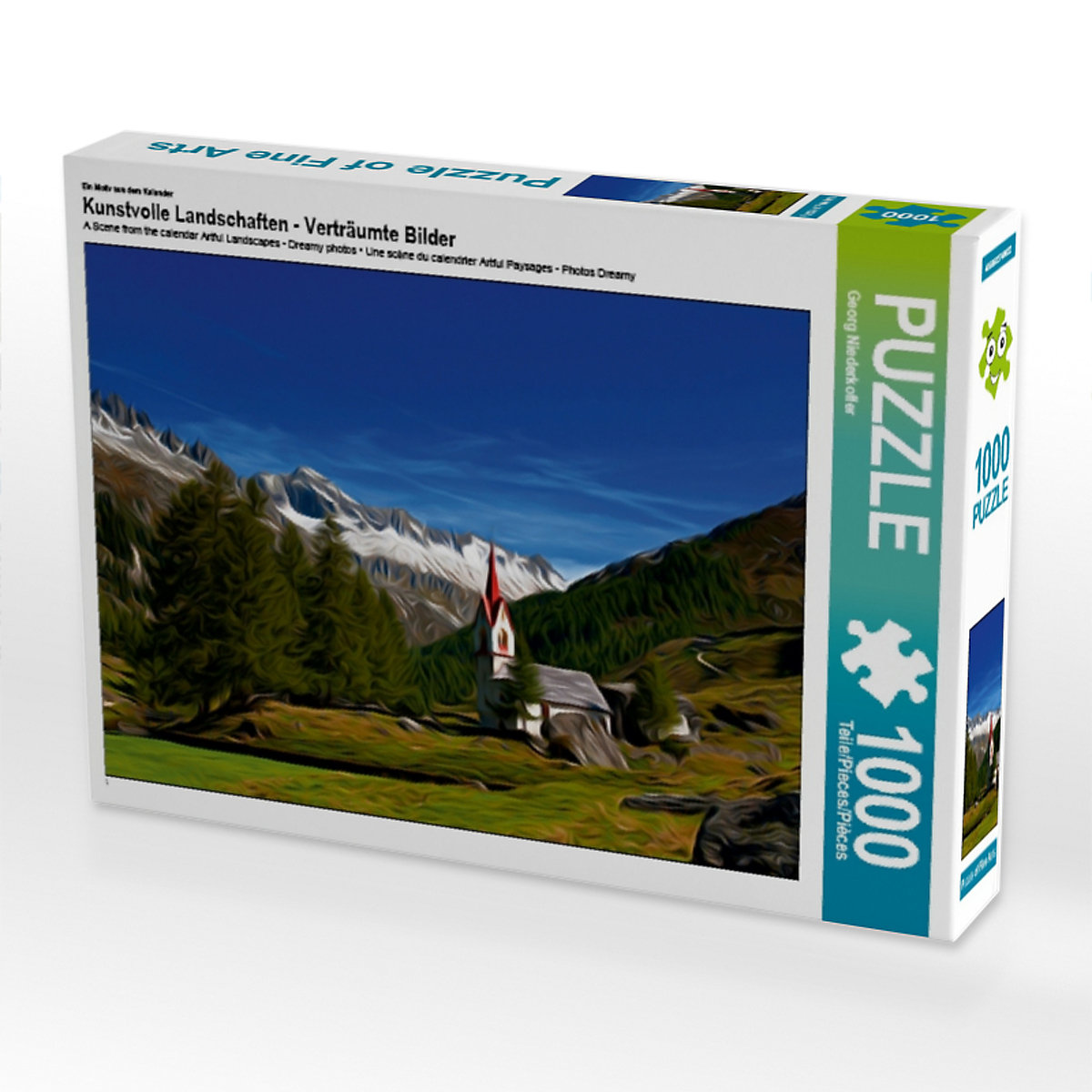 CALVENDO® Puzzle CALVENDO Puzzle Kunstvolle Landschaften Verträumte Bilder 1000 Teile Foto-Puzzle für glückliche Stunden