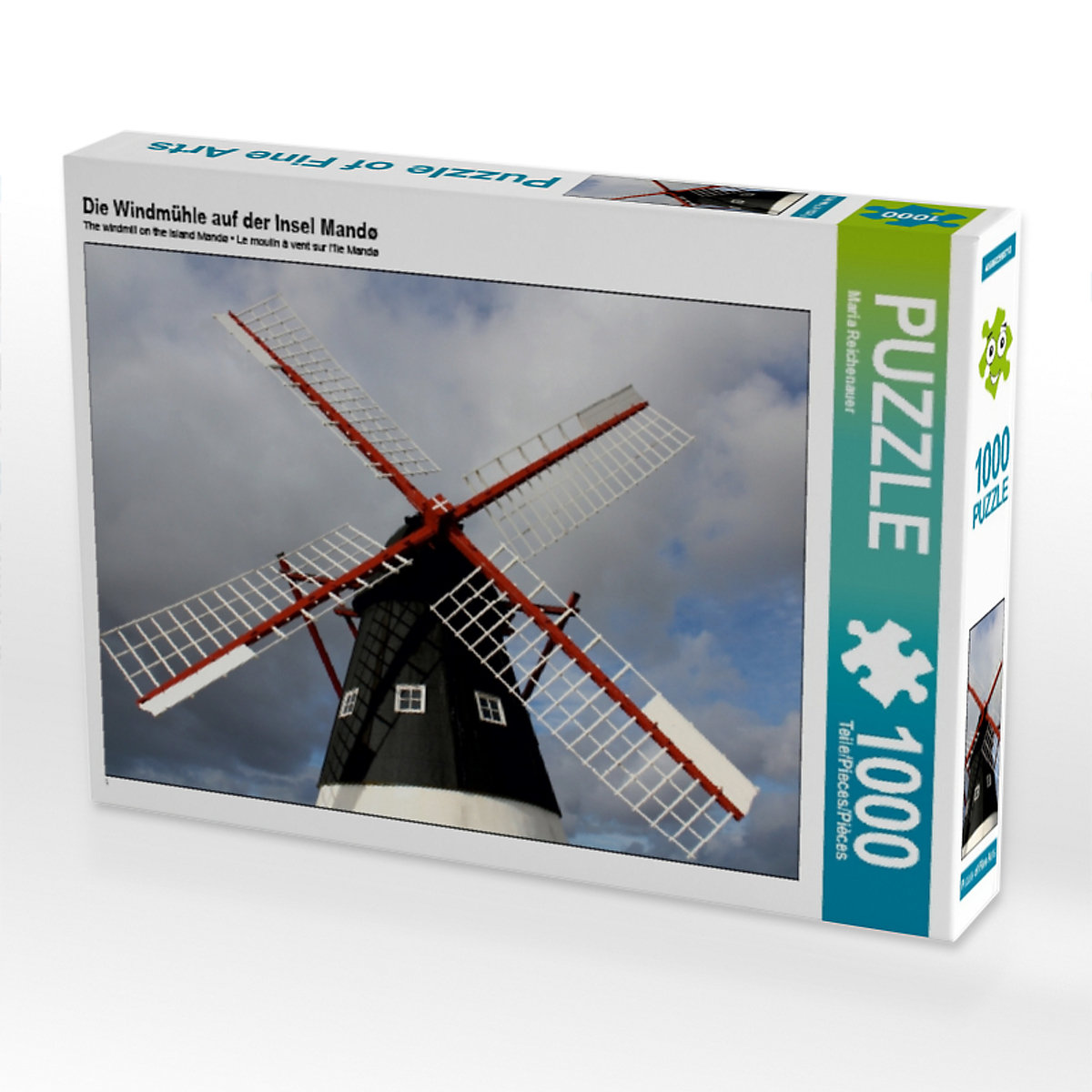 CALVENDO® Puzzle CALVENDO Puzzle Die Windmühle auf der Insel Mandø 1000 Teile Foto-Puzzle für glückliche Stunden