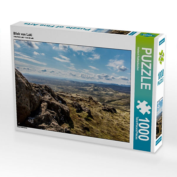 Puzzle CALVENDO Puzzle Blick von Laki - 1000 Teile Foto-Puzzle für glückliche Stunden