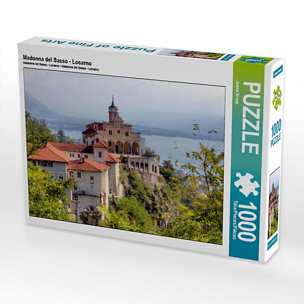 Puzzle CALVENDO Puzzle Madonna del Sasso - Locarno - 1000 Teile Foto-Puzzle für glückliche Stunden