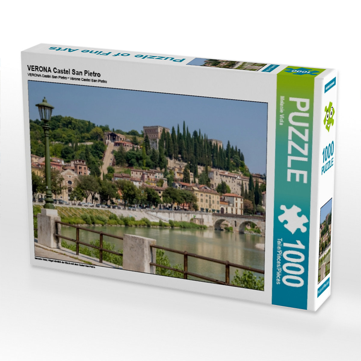 CALVENDO® Puzzle CALVENDO Puzzle VERONA Castel San Pietro 1000 Teile Foto-Puzzle für glückliche Stunden