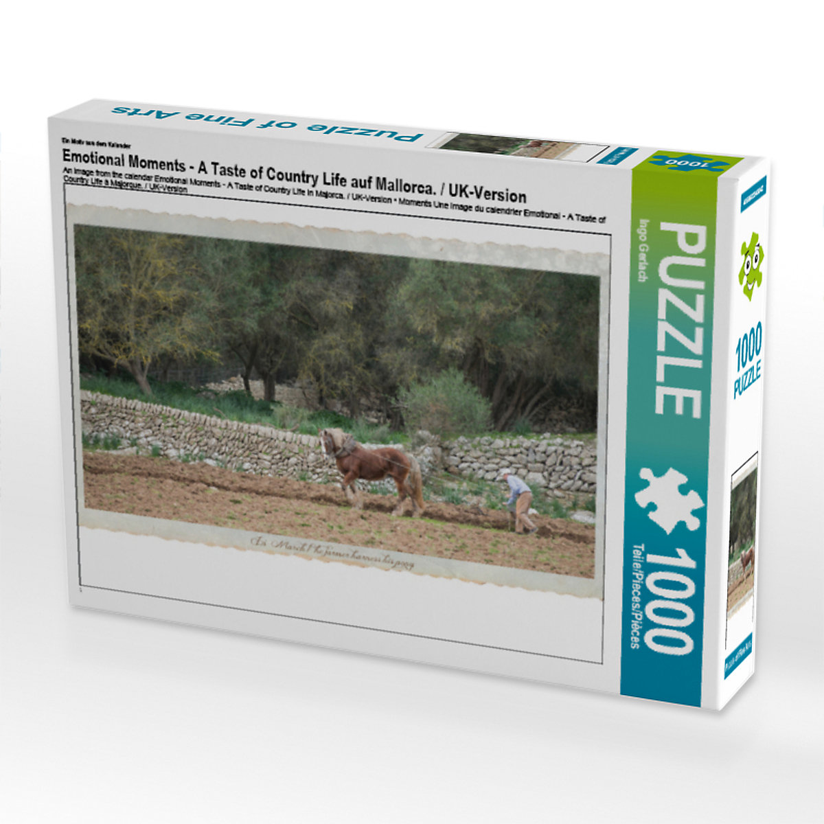 CALVENDO® Puzzle CALVENDO Puzzle Emotional Moments A Taste of Country Life auf Mallorca. / UK-Version 1000 Teile Foto-Puzzle für glückliche Stunden