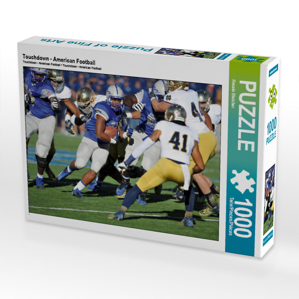 CALVENDO® Puzzle CALVENDO Puzzle Touchdown American Football 1000 Teile Foto-Puzzle für glückliche Stunden