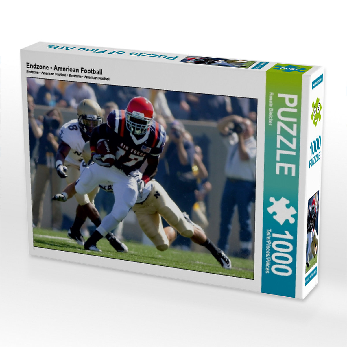 CALVENDO® Puzzle CALVENDO Puzzle Endzone American Football 1000 Teile Foto-Puzzle für glückliche Stunden
