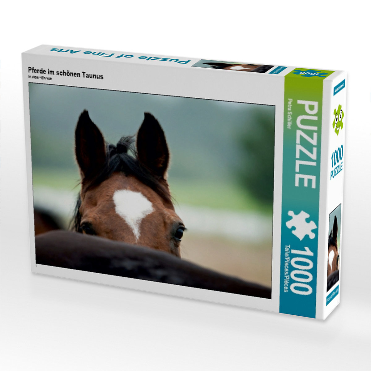 CALVENDO® Puzzle CALVENDO Puzzle Pferde im schönen Taunus 1000 Teile Foto-Puzzle für glückliche Stunden
