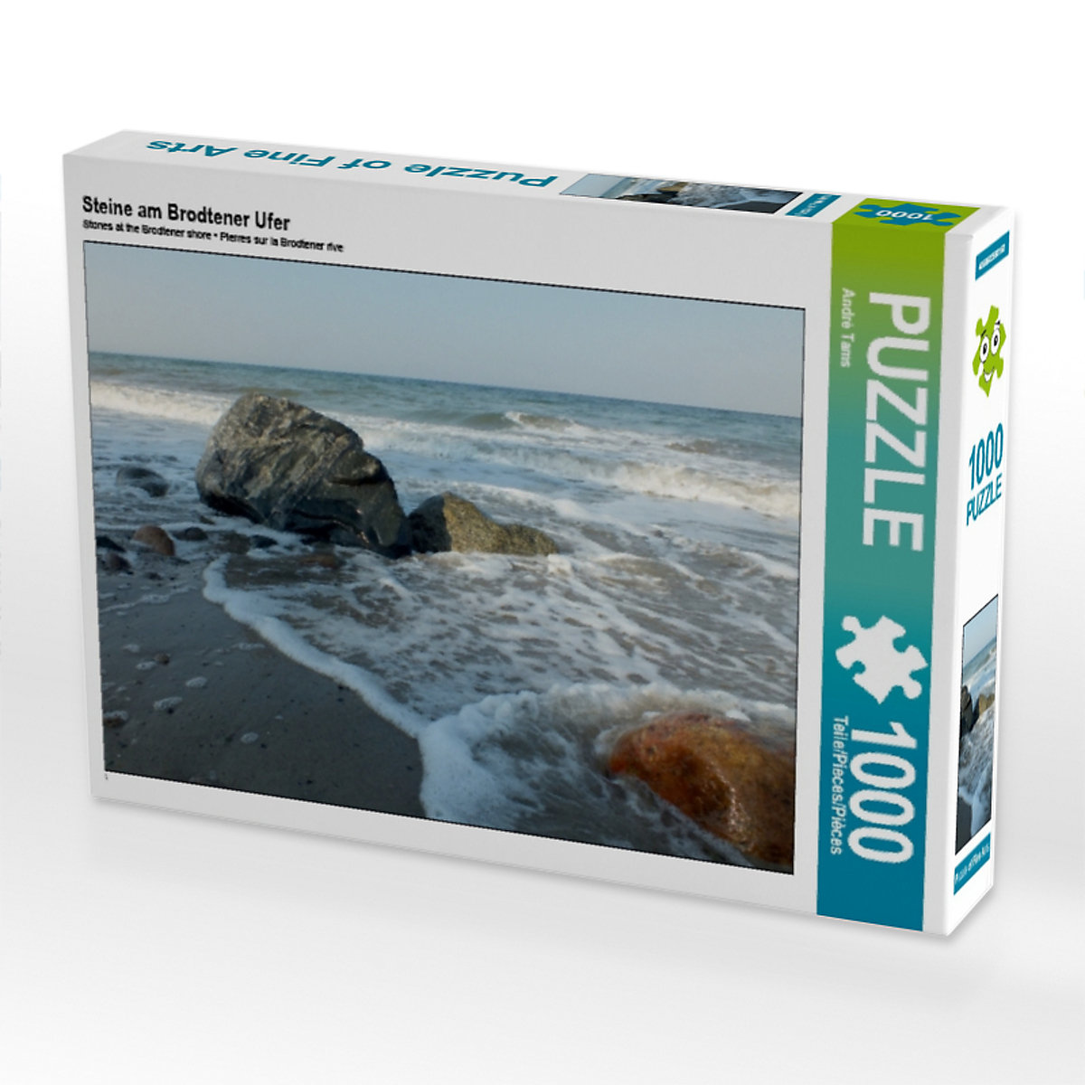 CALVENDO® Puzzle CALVENDO Puzzle Steine am Brodtener Ufer 1000 Teile Foto-Puzzle für glückliche Stunden