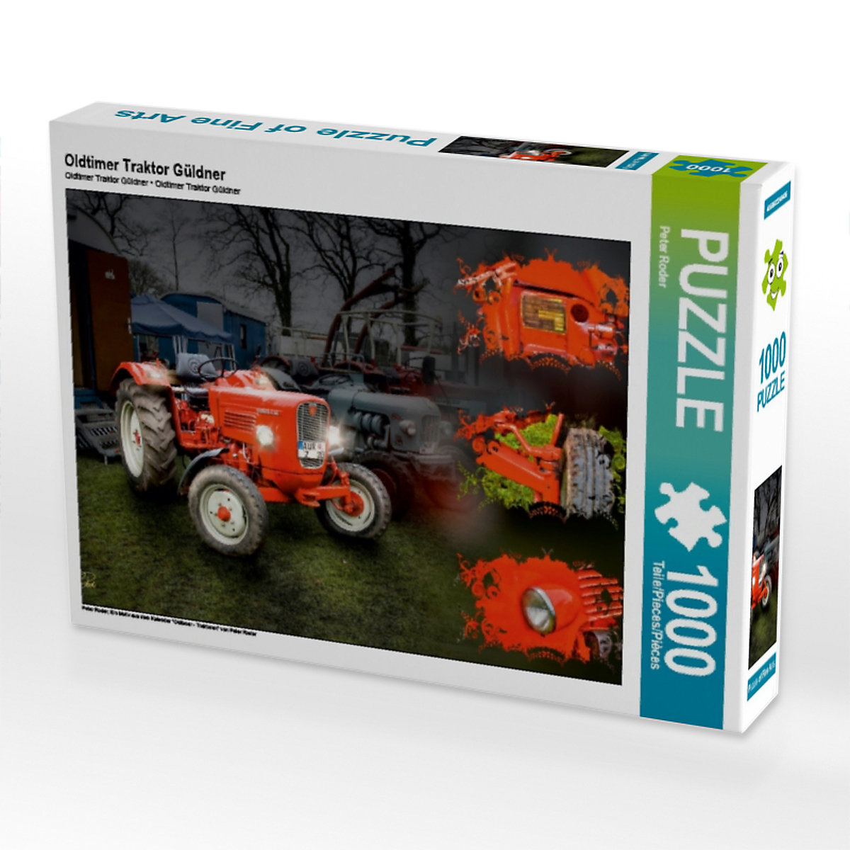 CALVENDO® Puzzle CALVENDO Puzzle Oldtimer Traktor Güldner 1000 Teile Foto-Puzzle für glückliche Stunden
