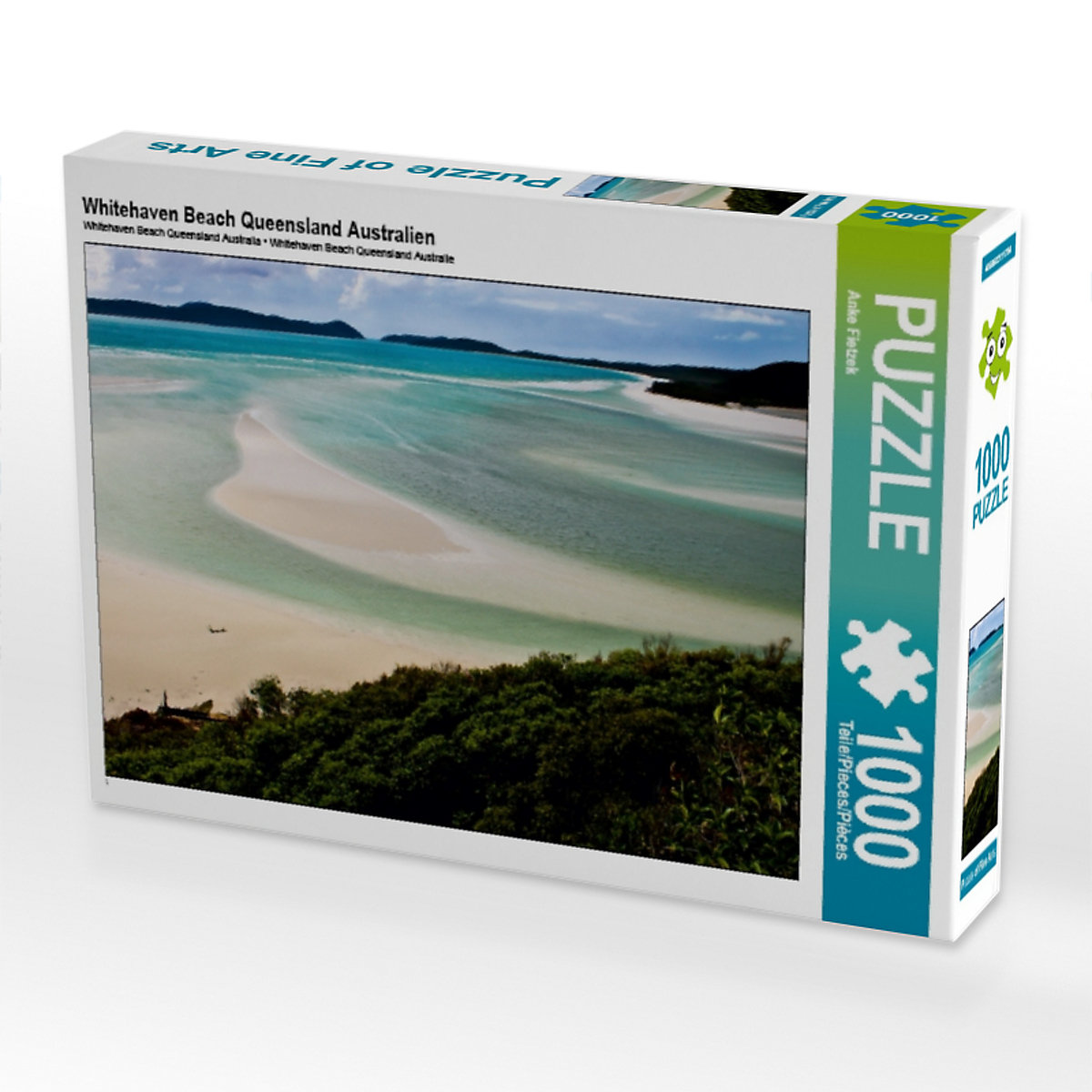 CALVENDO® Puzzle CALVENDO Puzzle Whitehaven Beach Queensland Australien 1000 Teile Foto-Puzzle für glückliche Stunden