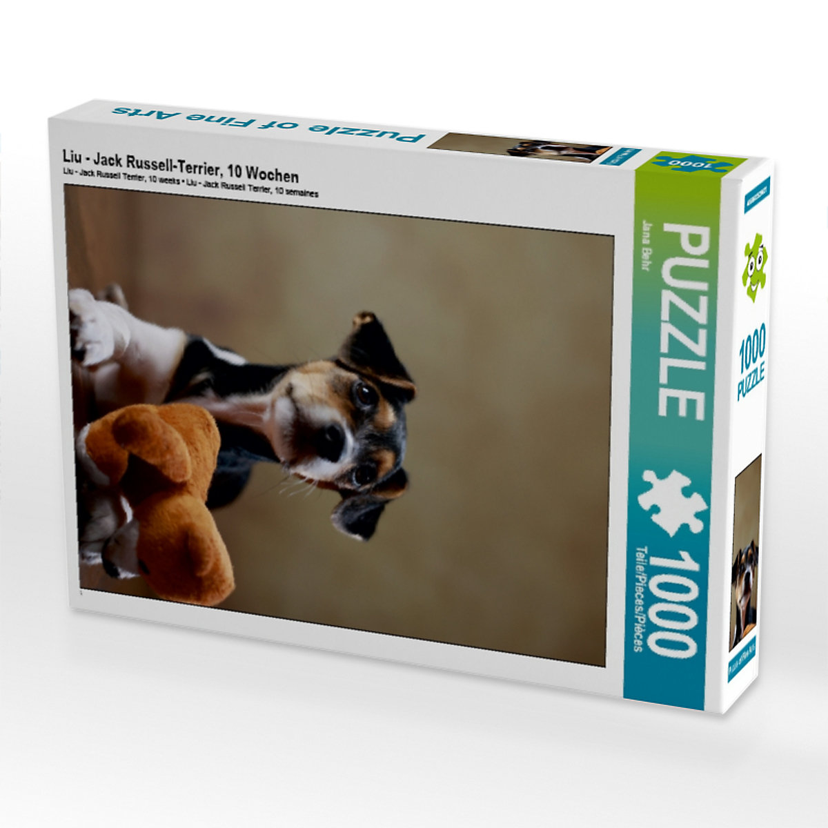 CALVENDO® Puzzle CALVENDO Puzzle Liu Jack Russell-Terrier 10 Wochen 1000 Teile Foto-Puzzle für glückliche Stunden