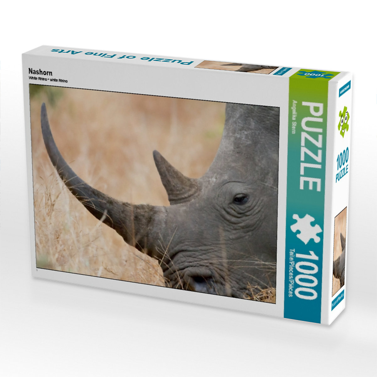 CALVENDO® Puzzle CALVENDO Puzzle Nashorn 1000 Teile Foto-Puzzle für glückliche Stunden