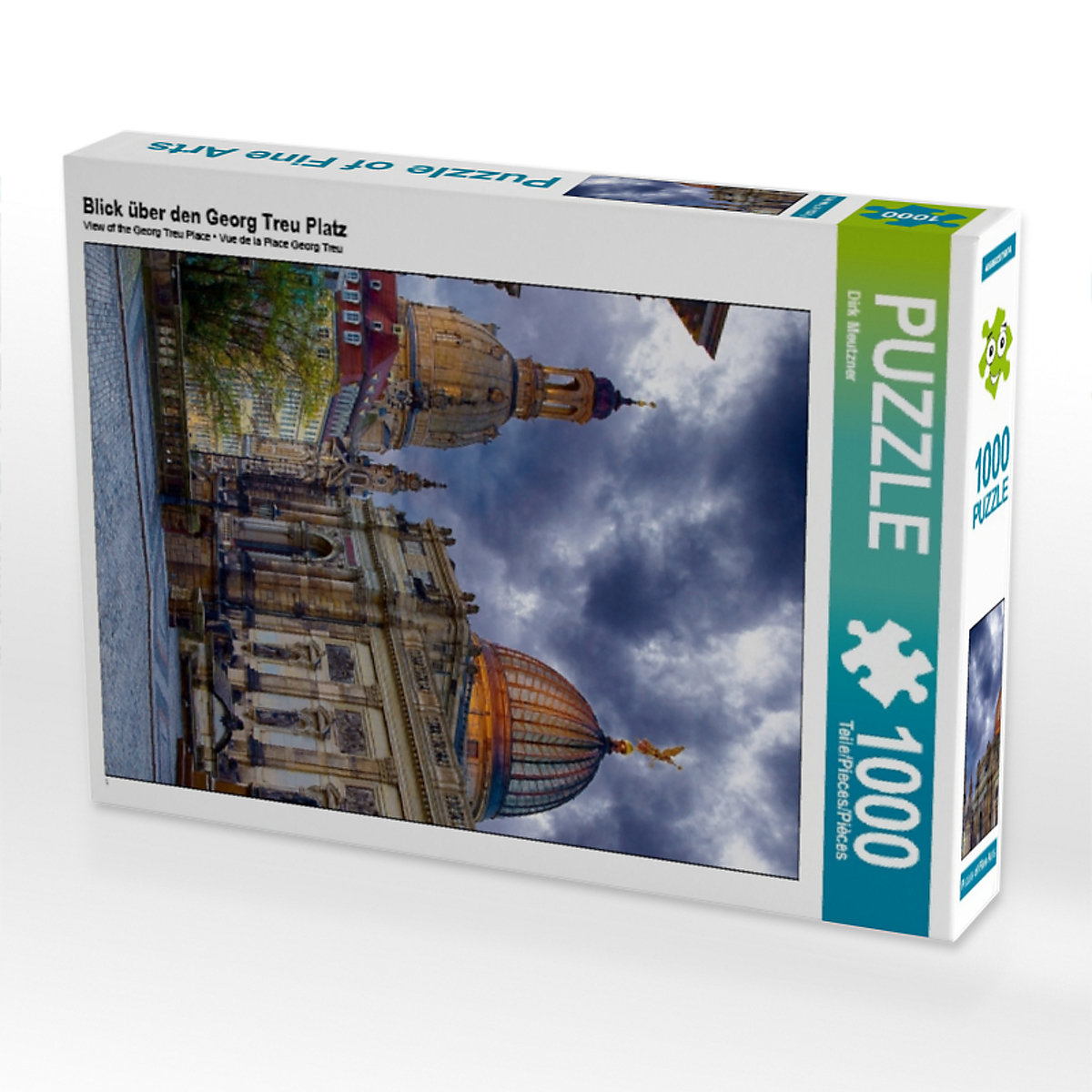 CALVENDO® Puzzle CALVENDO Puzzle Blick über den Georg Treu Platz 1000 Teile Foto-Puzzle für glückliche Stunden