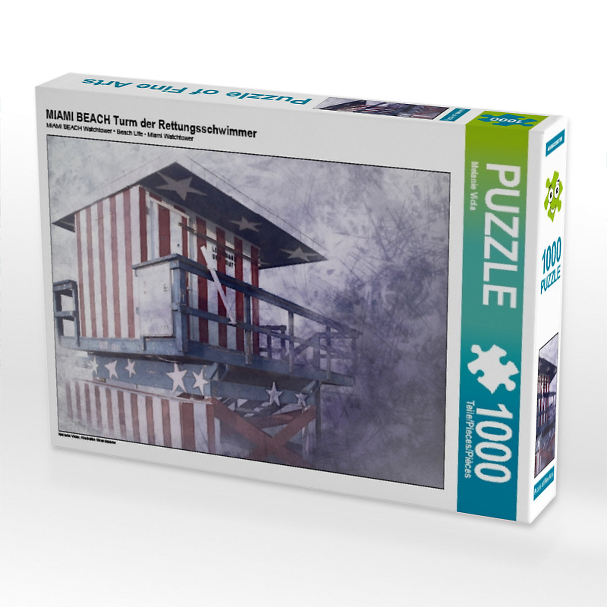 CALVENDO® Puzzle CALVENDO Puzzle MIAMI BEACH Turm der Rettungsschwimmer 1000 Teile Foto-Puzzle für glückliche Stunden CALVENDO® Puzzle CALVENDO Puzzle MIAMI BEACH Turm der Rettungsschwimmer 1000 Teile Foto-Puzzle für glückliche Stunden