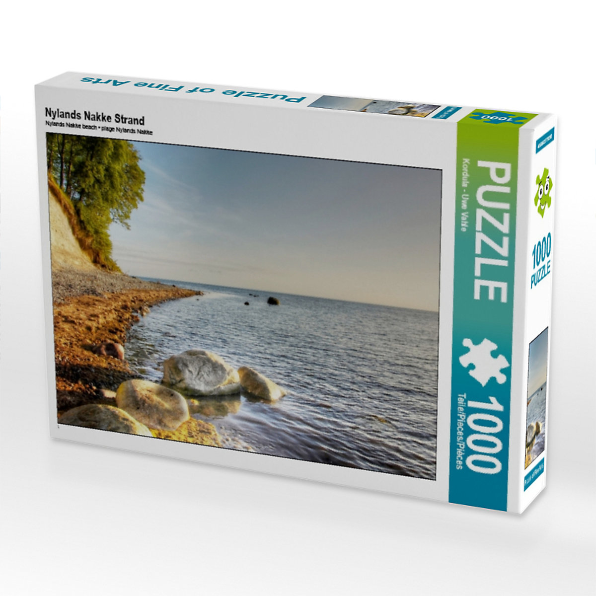 CALVENDO® Puzzle CALVENDO Puzzle Nylands Nakke Strand 1000 Teile Foto-Puzzle für glückliche Stunden