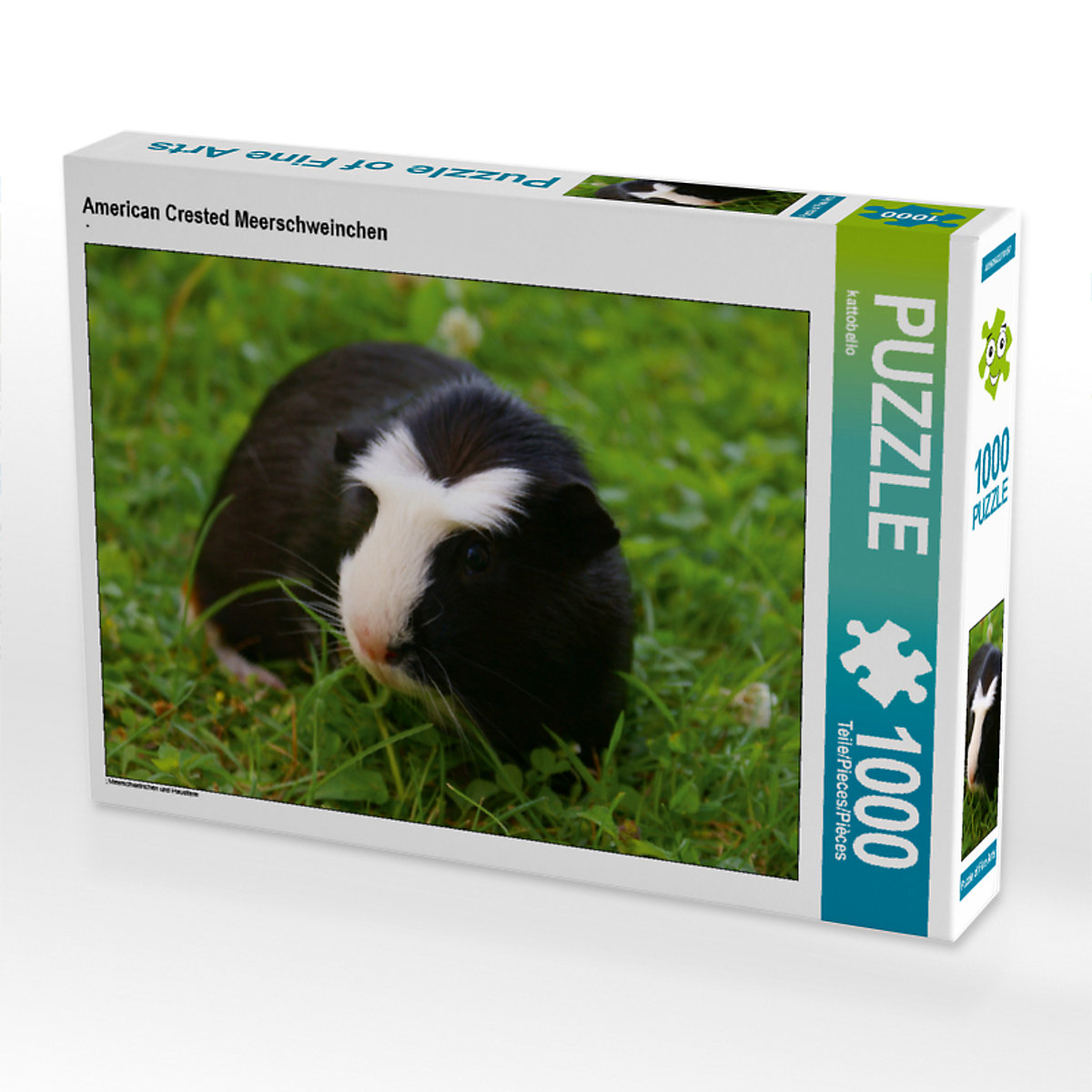 CALVENDO® Puzzle CALVENDO Puzzle American Crested Meerschweinchen 1000 Teile Foto-Puzzle für glückliche Stunden