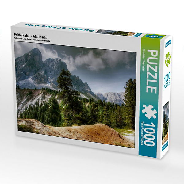 Puzzle CALVENDO Puzzle Peitlerkofel  - Alta Badia - 1000 Teile Foto-Puzzle für glückliche Stunden