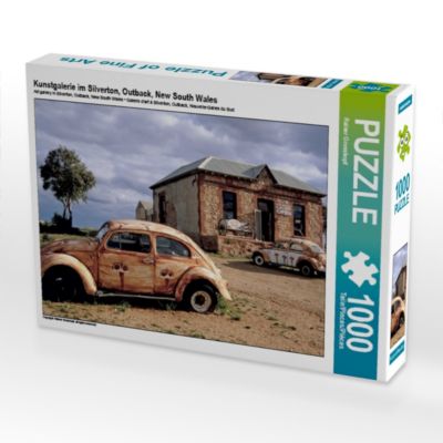 CALVENDO® Puzzle CALVENDO Puzzle Kunstgalerie im Silverton Outback New South Wales 1000 Teile Foto-Puzzle für glückliche Stunden