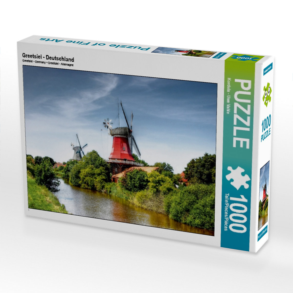 CALVENDO® Puzzle CALVENDO Puzzle Greetsiel Deutschland 1000 Teile Foto-Puzzle für glückliche Stunden