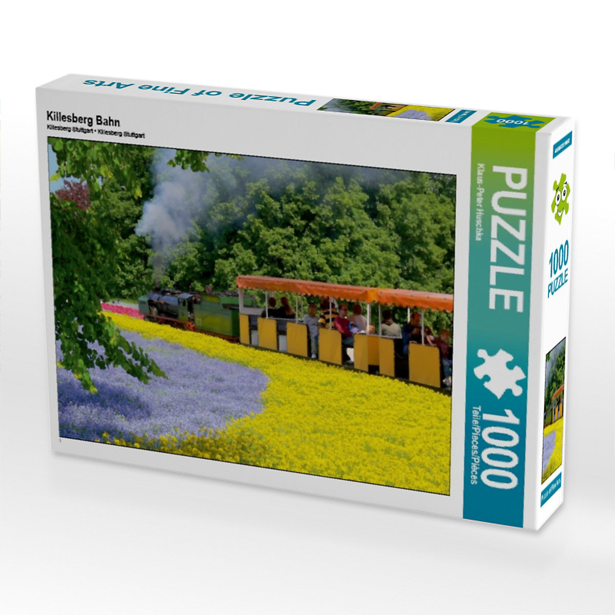 CALVENDO® Puzzle CALVENDO Puzzle Killesberg Bahn 1000 Teile Foto-Puzzle für glückliche Stunden