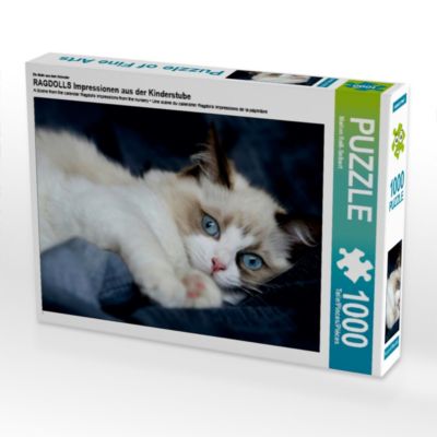 Puzzle RAGDOLLS Impressionen aus der Kinderstube Foto-Puzzle Bild von Marion Reiß - Seibert Puzzle, CALVENDO®