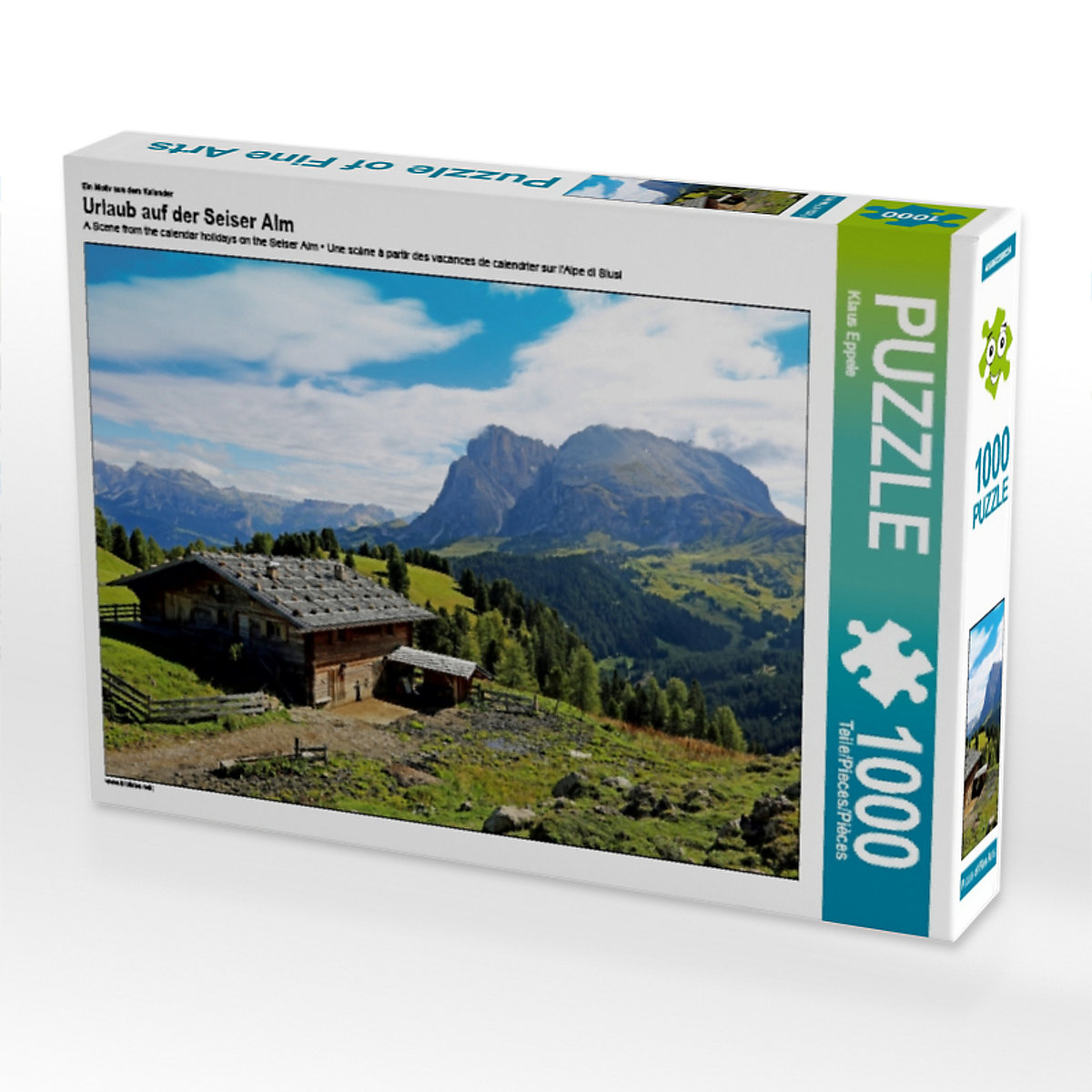 CALVENDO® Puzzle CALVENDO Puzzle Urlaub auf der Seiser Alm 1000 Teile Foto-Puzzle für glückliche Stunden