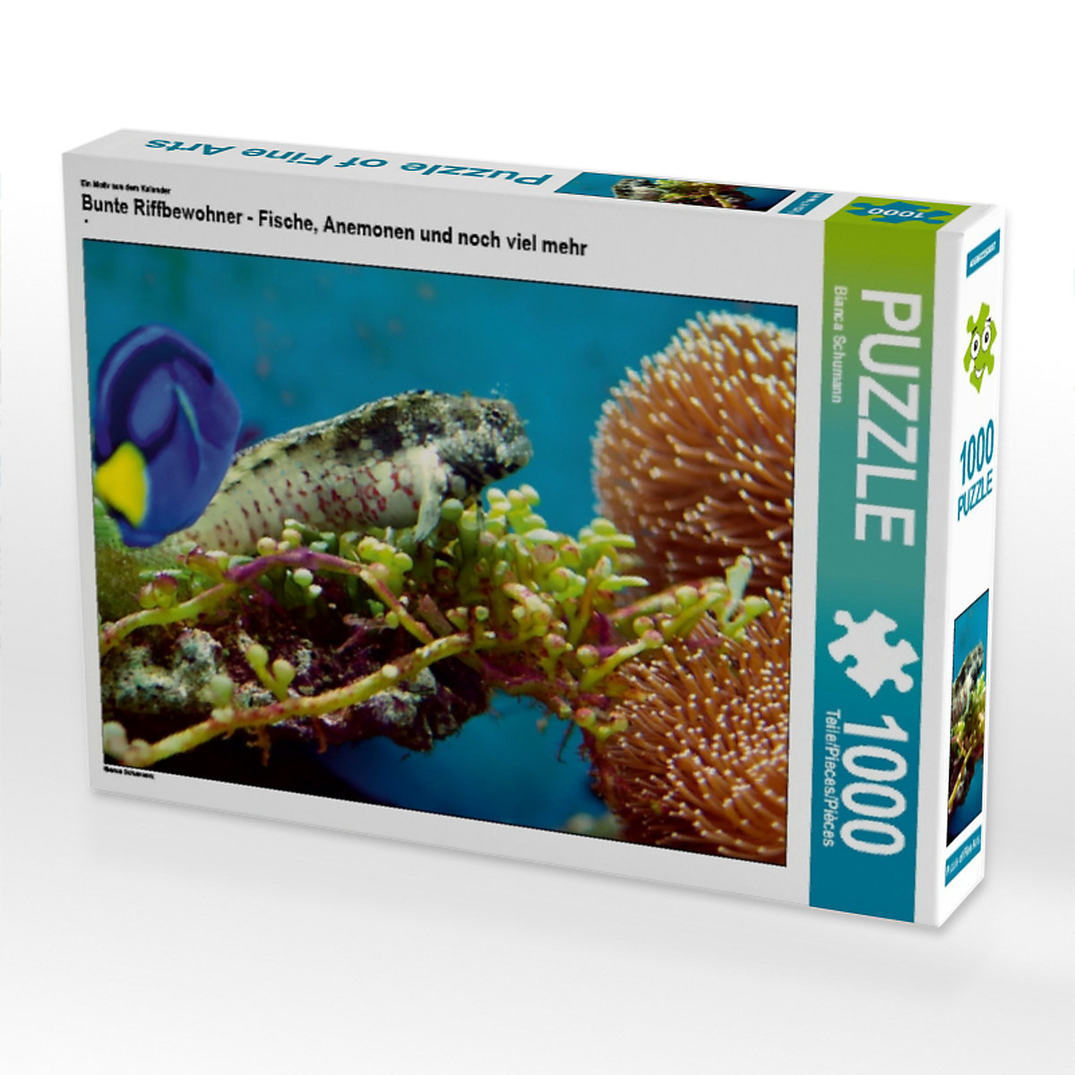 CALVENDO® Puzzle CALVENDO Puzzle Bunte Riffbewohner Fische Anemonen und noch viel mehr 1000 Teile Foto-Puzzle für glückliche Stunden