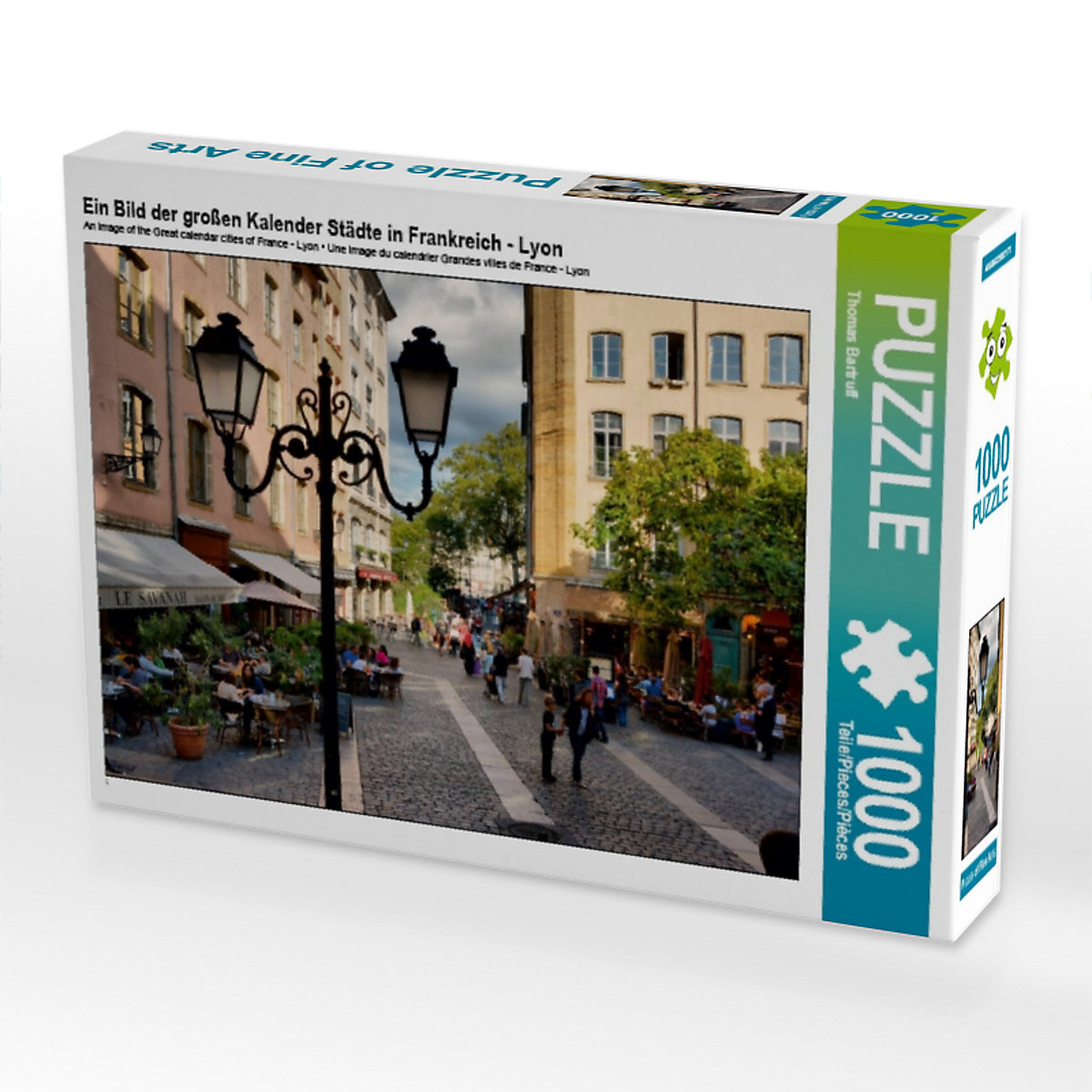 CALVENDO® Puzzle CALVENDO Puzzle Ein Bild der großen Kalender Städte in Frankreich Lyon 1000 Teile Foto-Puzzle für glückliche Stunden