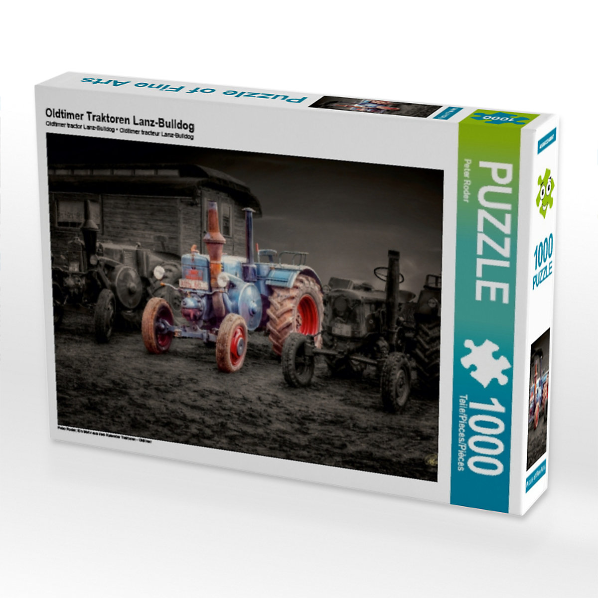 CALVENDO® Puzzle CALVENDO Puzzle Oldtimer Traktoren Lanz-Bulldog 1000 Teile Foto-Puzzle für glückliche Stunden