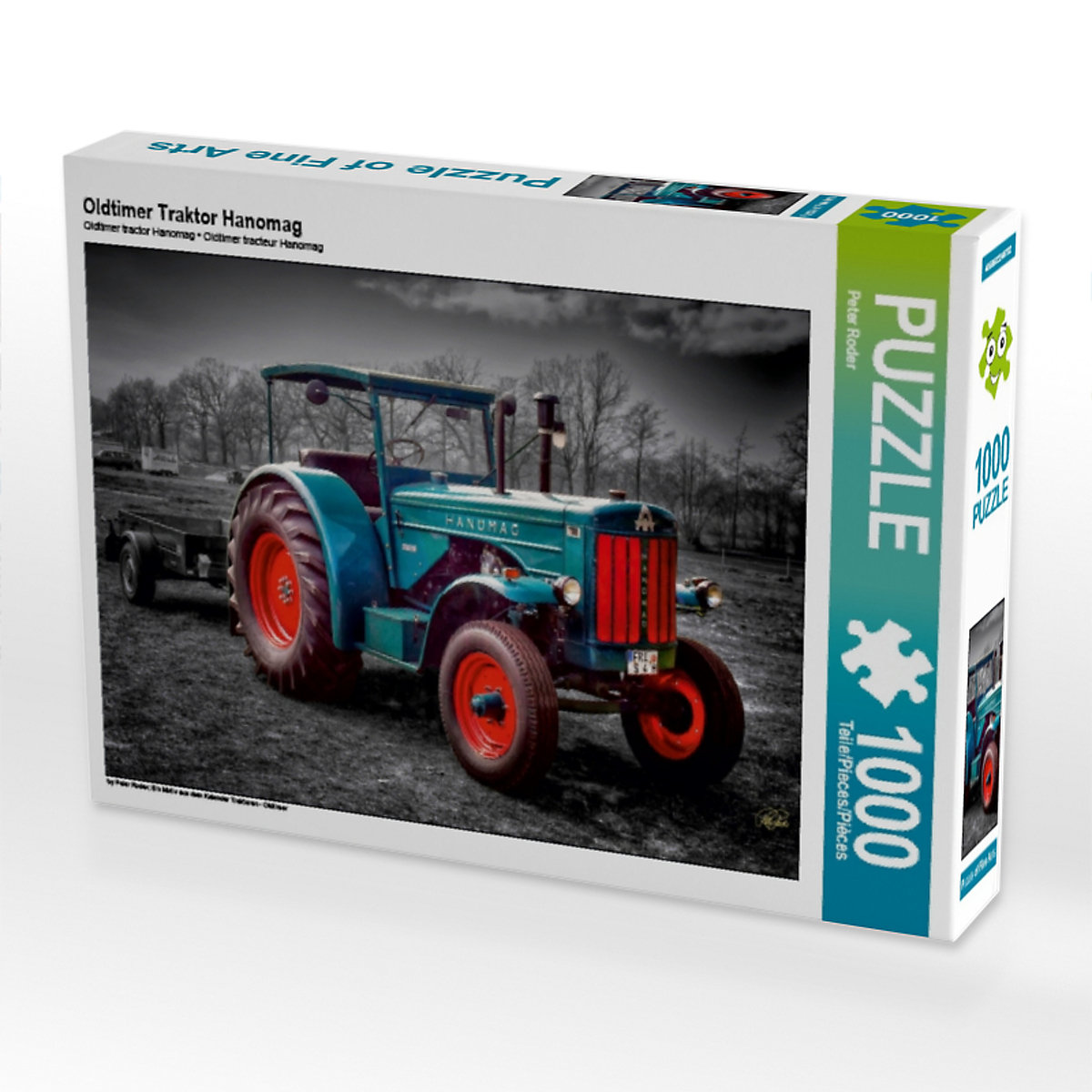 CALVENDO® Puzzle CALVENDO Puzzle Oldtimer Traktor Hanomag 1000 Teile Foto-Puzzle für glückliche Stunden