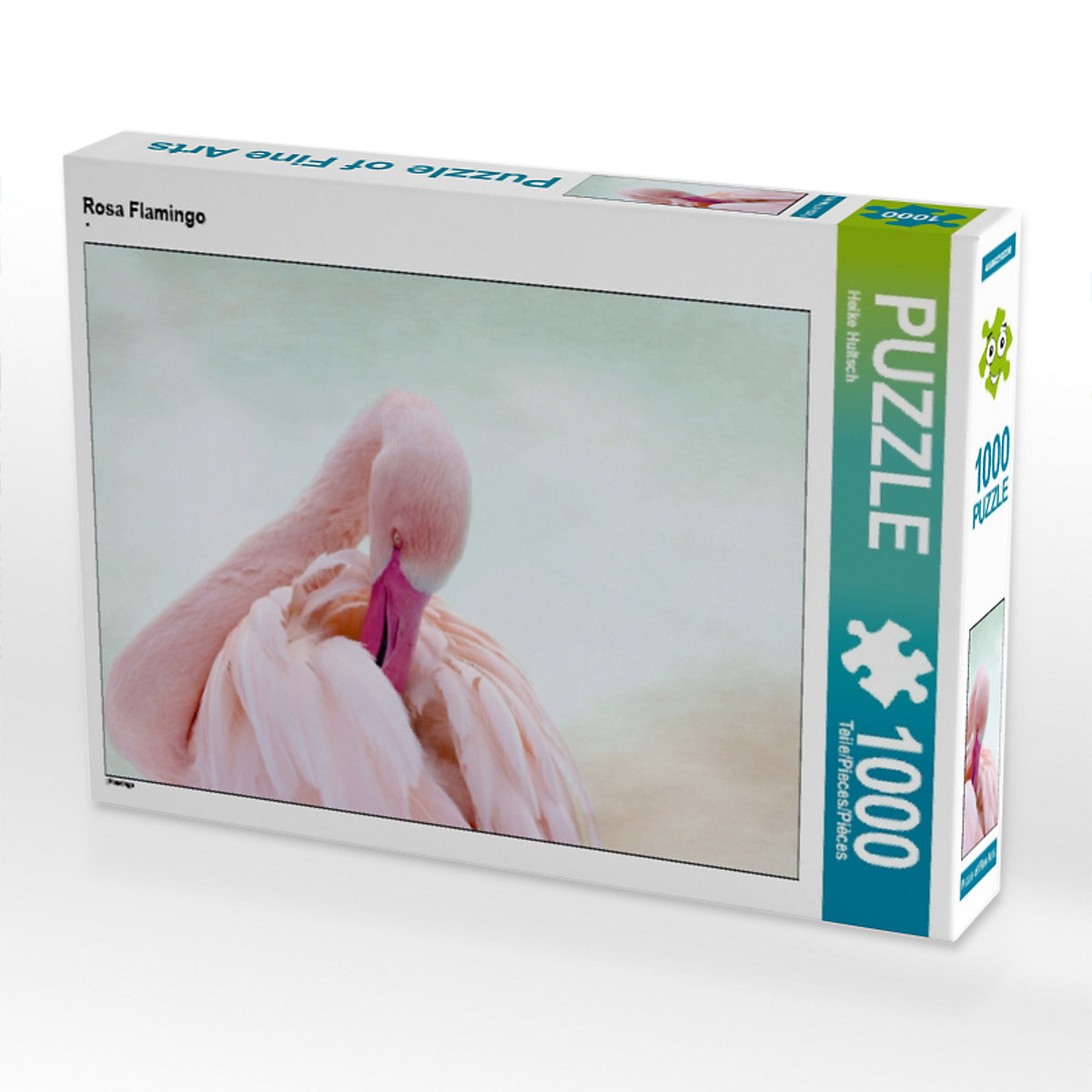 CALVENDO® Puzzle CALVENDO Puzzle Rosa Flamingo 1000 Teile Foto-Puzzle für glückliche Stunden