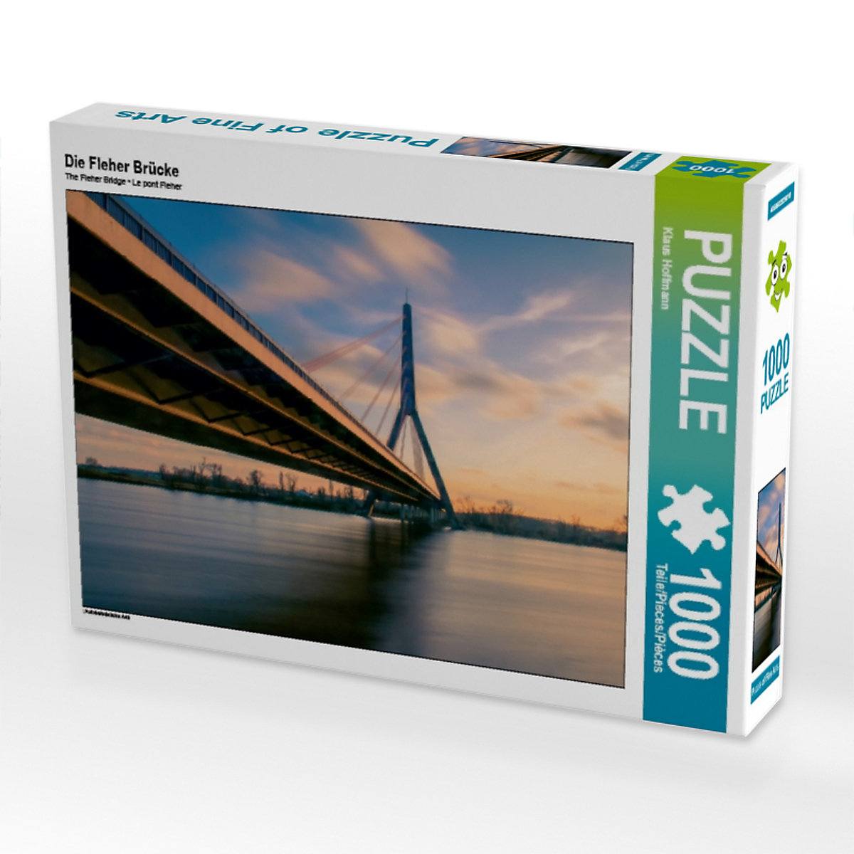 CALVENDO® Puzzle CALVENDO Puzzle Die Fleher Brücke 1000 Teile Foto-Puzzle für glückliche Stunden