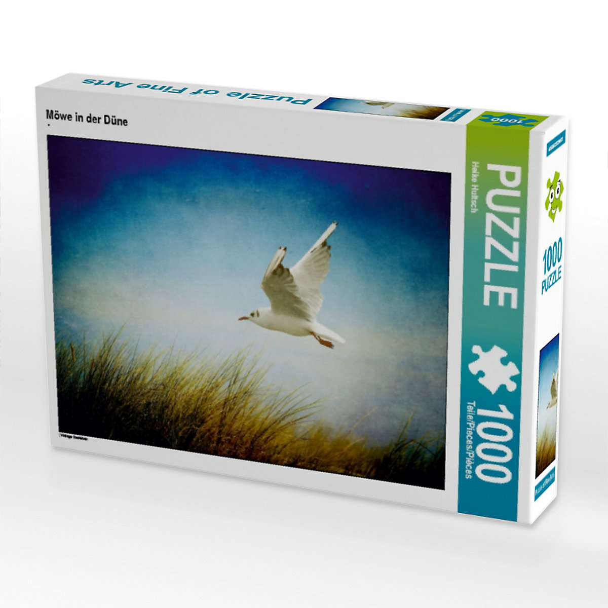 CALVENDO® Puzzle CALVENDO Puzzle Möwe in der Düne 1000 Teile Foto-Puzzle für glückliche Stunden