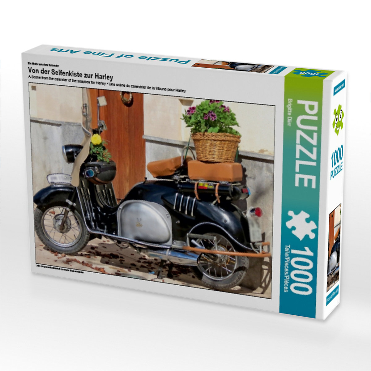 CALVENDO® Puzzle CALVENDO Puzzle Von der Seifenkiste zur Harley 1000 Teile Foto-Puzzle für glückliche Stunden