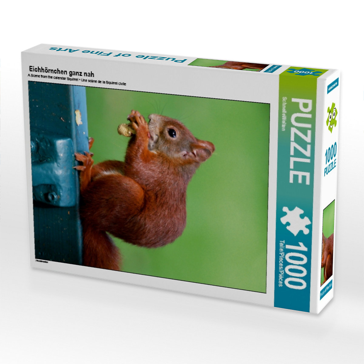 CALVENDO® Puzzle CALVENDO Puzzle Eichhörnchen ganz nah 1000 Teile Foto-Puzzle für glückliche Stunden