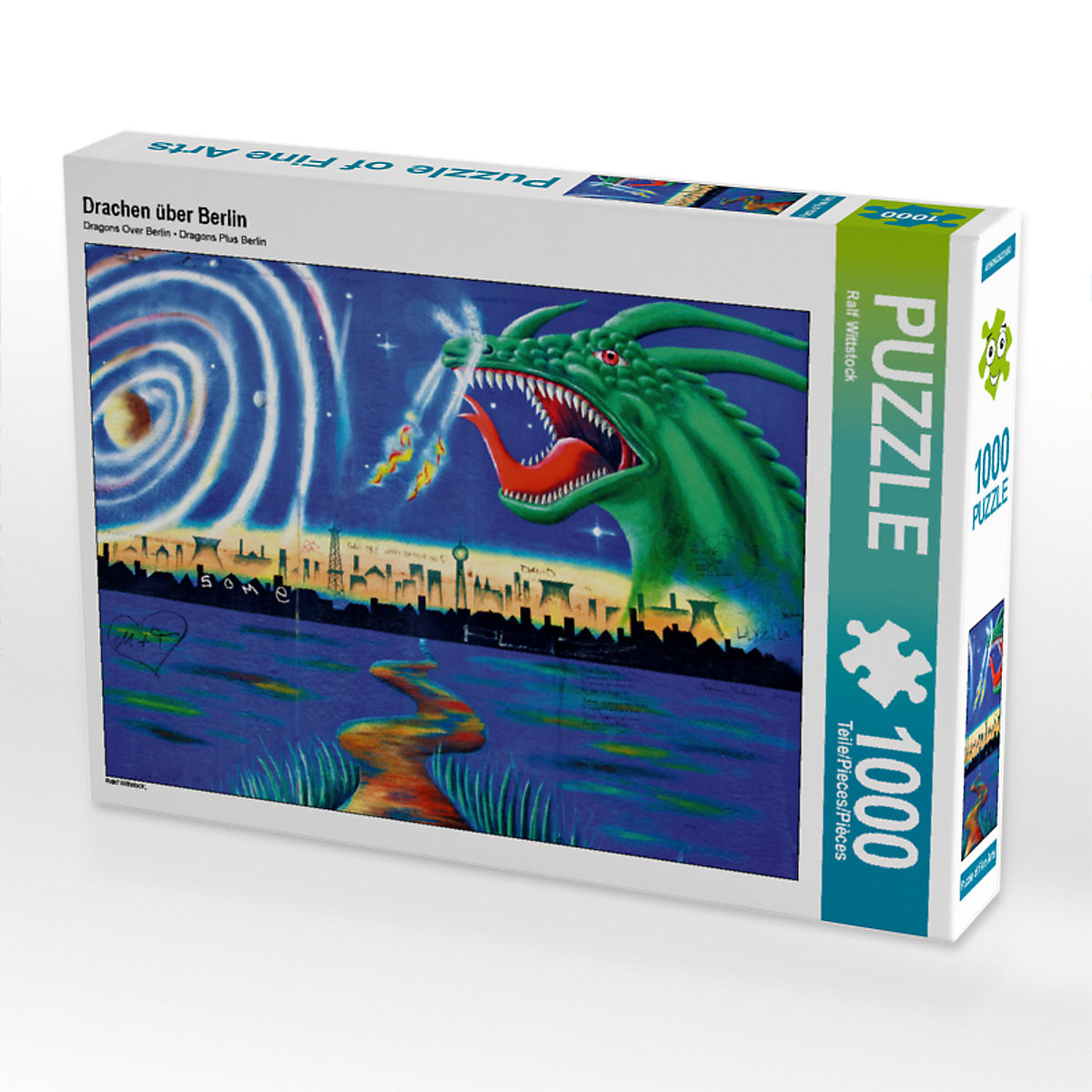 CALVENDO® Puzzle CALVENDO Puzzle Drachen über Berlin 1000 Teile Foto-Puzzle für glückliche Stunden