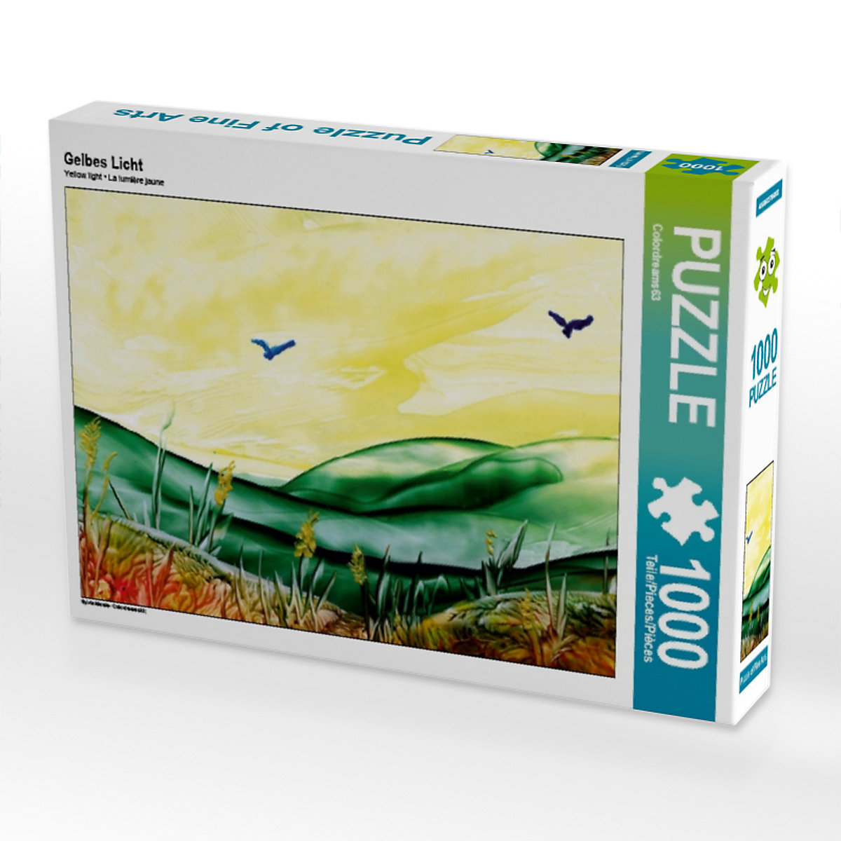 CALVENDO® Puzzle CALVENDO Puzzle Gelbes Licht 1000 Teile Foto-Puzzle für glückliche Stunden