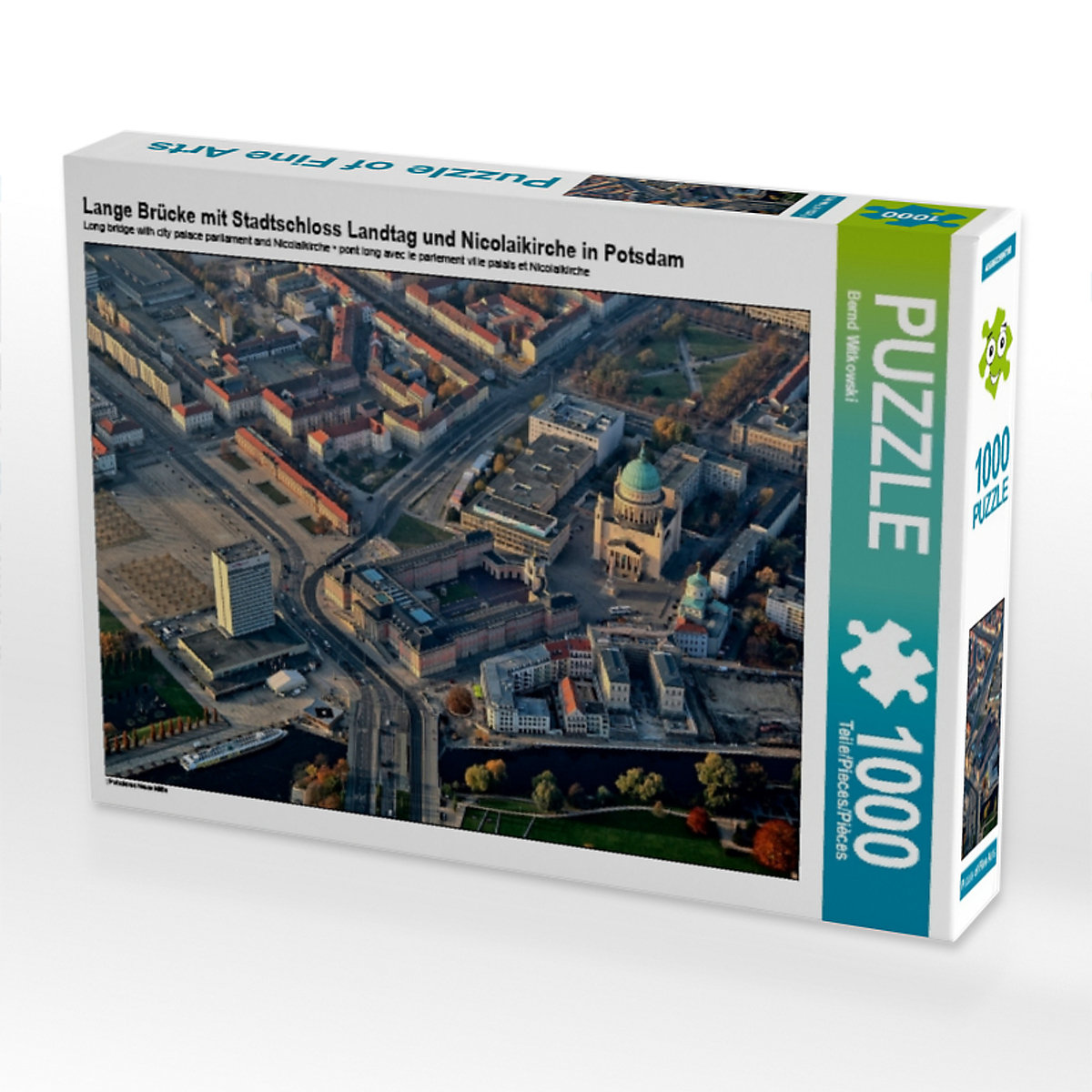 CALVENDO® Puzzle CALVENDO Puzzle Lange Brücke mit Stadtschloss Landtag und Nicolaikirche in Potsdam 1000 Teile Foto-Puzzle für glückliche Stunden