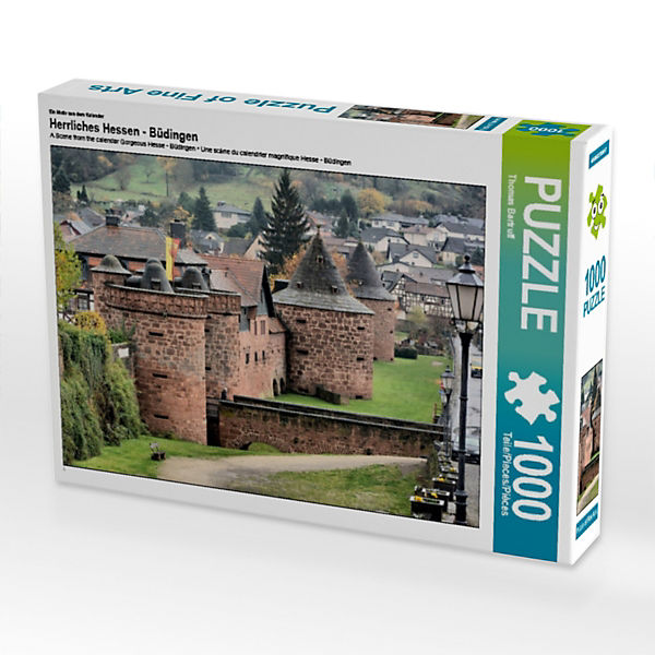 Puzzle CALVENDO Puzzle Herrliches Hessen - Büdingen - 1000 Teile Foto-Puzzle für glückliche Stunden
