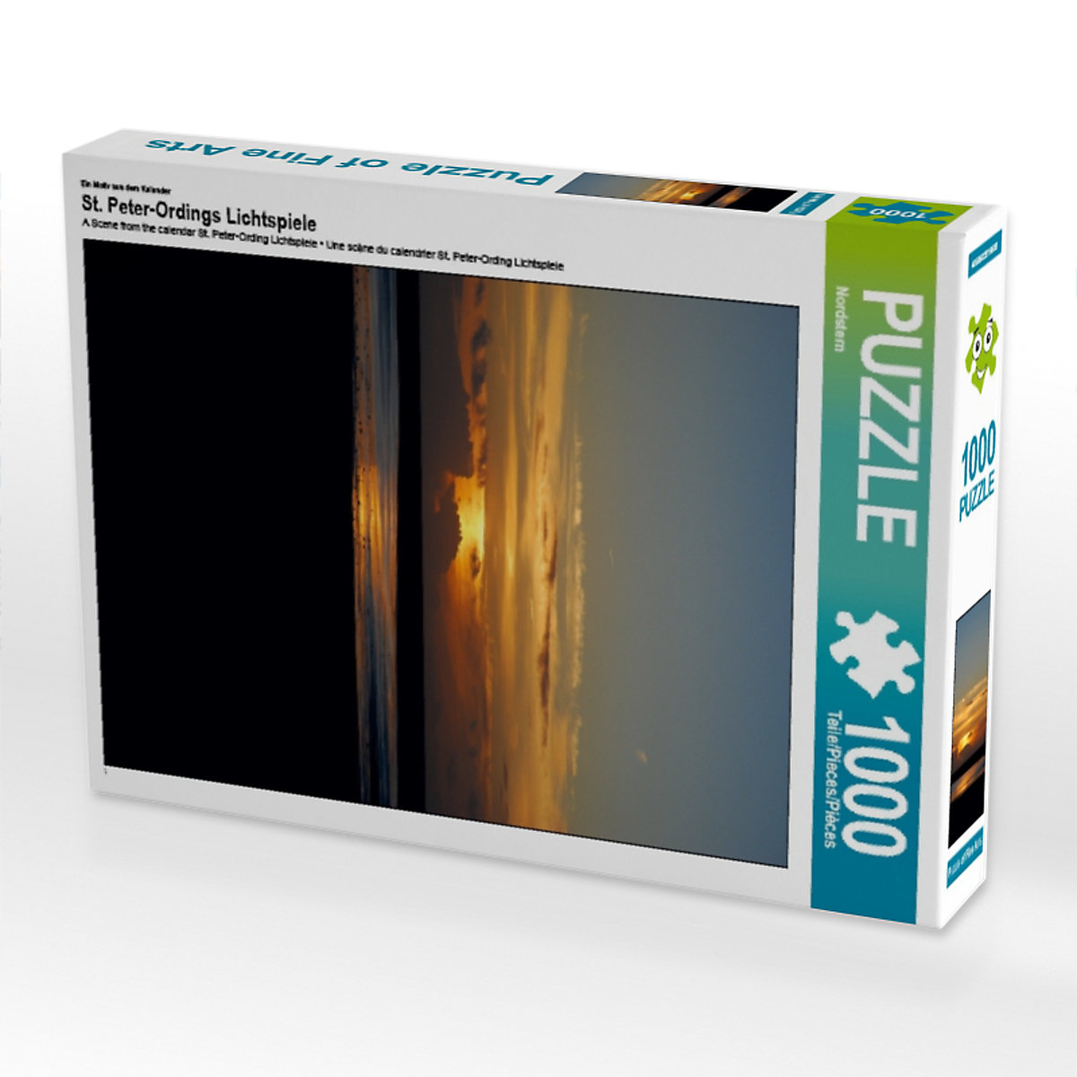 CALVENDO® Puzzle CALVENDO Puzzle St. Peter-Ordings Lichtspiele 1000 Teile Foto-Puzzle für glückliche Stunden