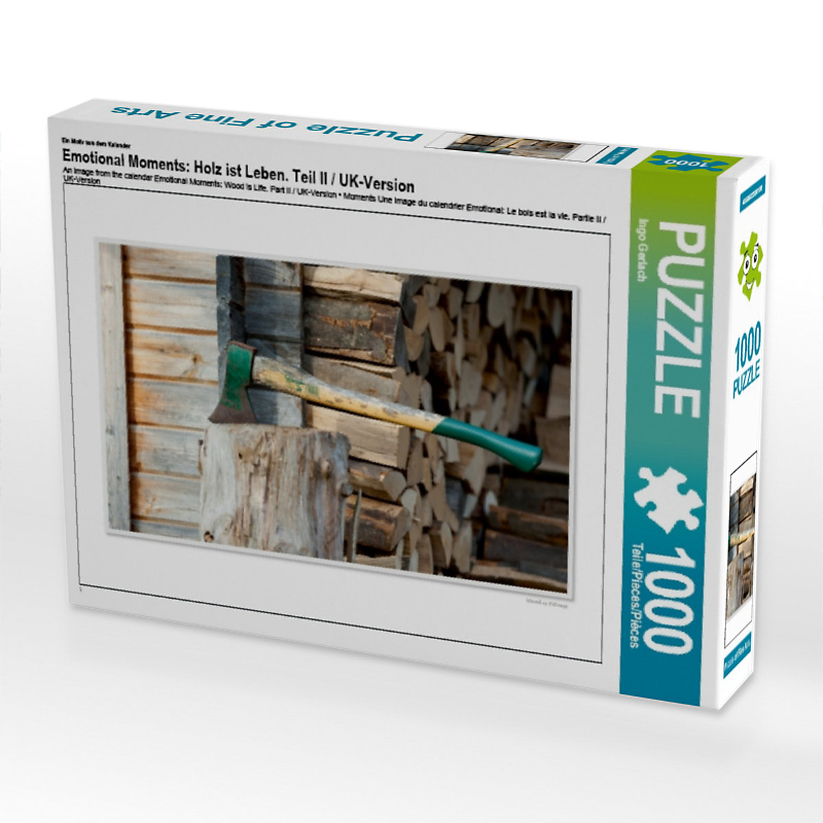 CALVENDO® Puzzle CALVENDO Puzzle Emotional Moments: Holz ist Leben. Teil II / UK-Version 1000 Teile Foto-Puzzle für glückliche Stunden GB12491